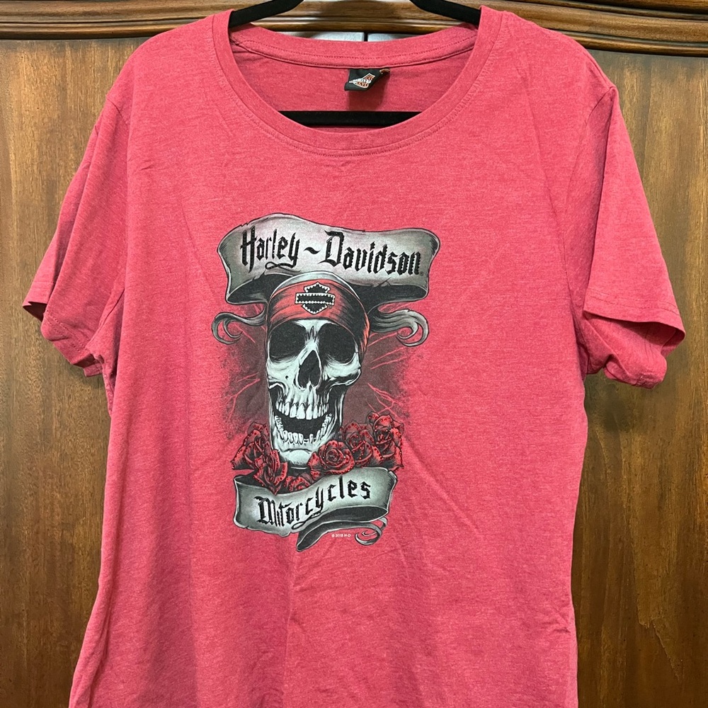 Harley-Davidson Pink Logo Tee